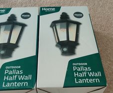 Outdoor Half Wall Lantern
