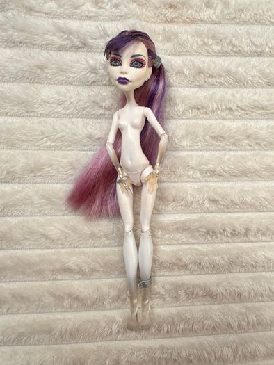 Monster High Doll Spectra Vondergeist Dot Dead Gorgeous Glue Dirty Hair Used Please see photos