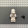 lego Star Wars sw1236 Clone Trooper Gunner (Phase 2) minifigure- Dirt Stains, Nougat Head, Helmet with Holes Image 2