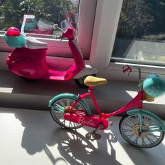 Barbie bike & moped