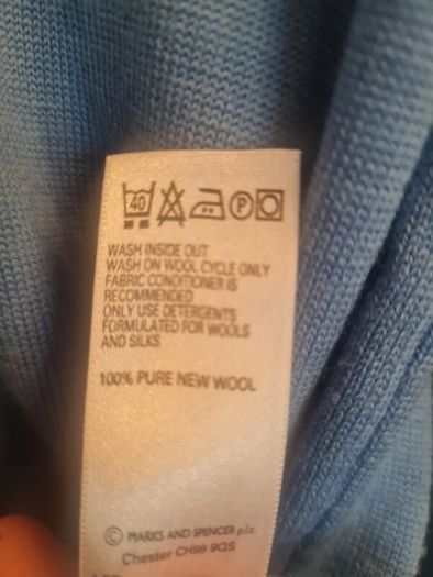 M&S pure new wool jumper