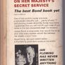 James Bond On Her Majestys Secret Service 4th  Print 1965 Ian Fleming Softback Pan Books Uk Image 2