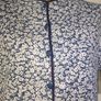 Vintage floral peplum blouse size S M  Postage included Image 4