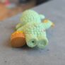 Gentle Heart Lamb Cousin Sheep Bear Carebear Mini Figure 1983-1984 Kenner A.G.C Image 3