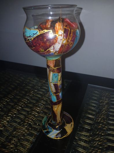 Candle holder potpourri vase 11 inch