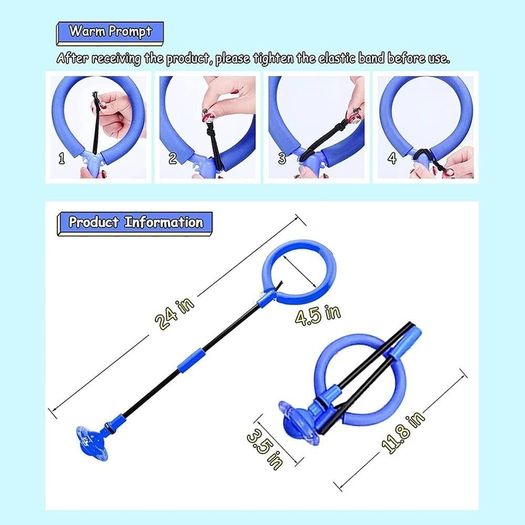 Swing Wheel with Light Wheel, Children's Flashing Jump Ring, Children's Flashing Jump Ring, Foot Gyro, Jumping Ball, Flashing Foldable Flash Jumping Ball, Flashing Jump Ball