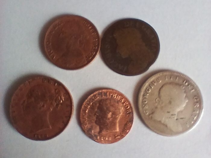5 Coin Job Lot (see list)