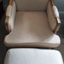 Armchair and Footstool Image 3