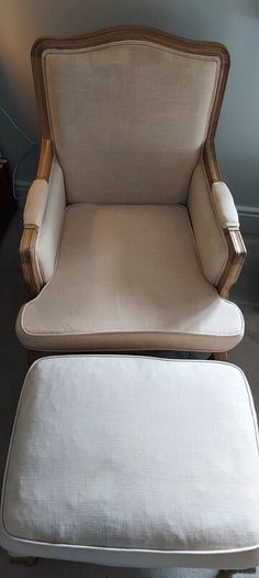 Armchair and Footstool