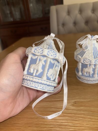Wedgwood Christmas Tree Carousel Ornament