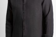 Hugo Boss Black Washed Linen Shirt