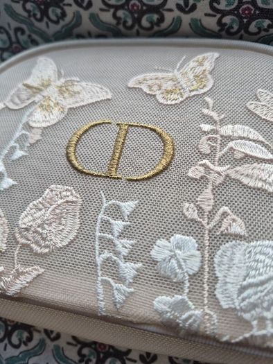 VINTAGE Christian Dior Makeup Bag Jr