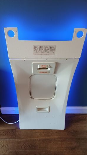 Georgian Airways Boeing 737-300 Emergency Exit Window Panel LED Aviation Wall Display