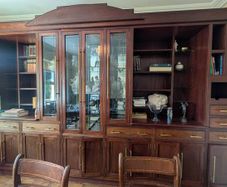 Bespoke Wooden Display Cabinet / Library Unit