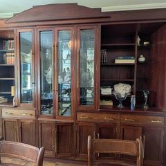 Bespoke Wooden Display Cabinet / Library Unit