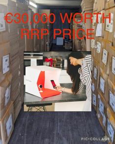 REDUCED TO CLEAR SPACE - 30,000 Euro Worth Of Stock - Must Sell To Clear Space! Business Opportunity Clearance Job Lot!