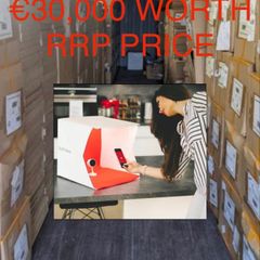 REDUCED TO CLEAR SPACE - 30,000 Euro Worth Of Stock - Must Sell To Clear Space! Business Opportunity Clearance Job Lot!