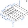 IKEA Bamboo Cutlery Tray Image 3