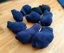 Bundle of 9 Thick Boot Socks - Workwear / Hiking - Great Condition