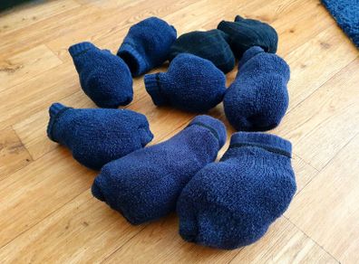 Bundle of 9 Thick Boot Socks - Workwear / Hiking - Great Condition