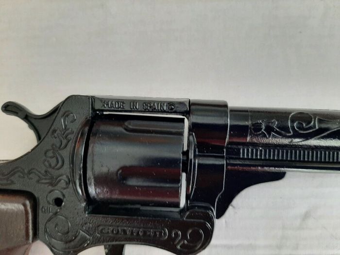 vintage new toy gun in box and holster
