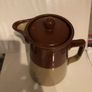 Rare vintage 1930s Denby Bourne Coffee pot Image 2