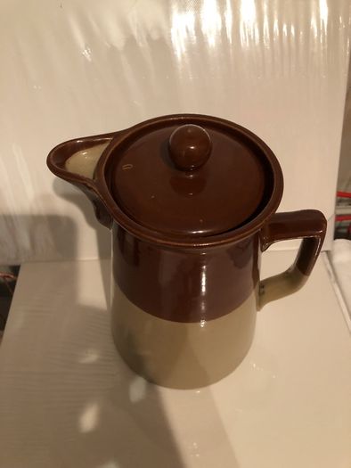 Rare vintage 1930s Denby Bourne Coffee pot