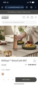 Joseph Joseph salt grinder