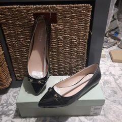 carvela black patent shoes