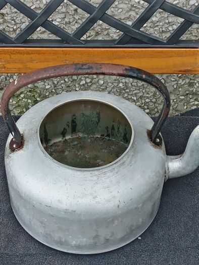 Vintage Aluminium Kettle, no Lid