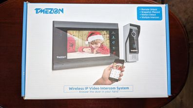 TMEZON 7 Inch 1080P Wireless/Wifi Smart IP Video Door Phone Intercom