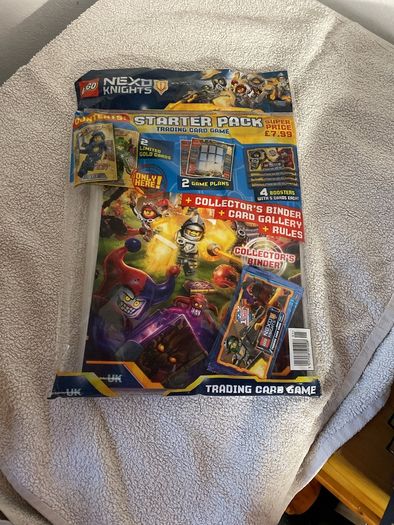 Lego Nexo Knights TCG Starter Pack Collector Brand New Sealed