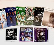 Official 2026 Sports & Music A3 Wall Calendars (New & Sealed)