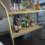 Large Vintage Industrial Trolley Image 3