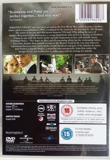 Birdsong [2012] Complete Mini Series [TV DVD Boxset]