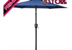 2.28M Patio Umbrella Outdoor Table Market Yard Umbrella with Push Button Tilt MULTIPLE COLOURS AVAILABLE (FREE SHIPPING)