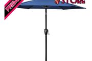 2.28M Patio Umbrella Outdoor Table Market Yard Umbrella with Push Button Tilt MULTIPLE COLOURS AVAILABLE (FREE SHIPPING)