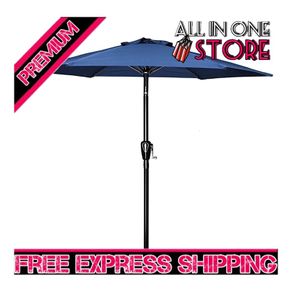 2.28M Patio Umbrella Outdoor Table Market Yard Umbrella with Push Button Tilt MULTIPLE COLOURS AVAILABLE (FREE SHIPPING)