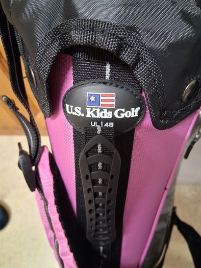Golf Clubs. US Kids Golf Set.Left Handed .Age 7 To 8 Years Old. Girls Set.. In As New Condition. Collect In Dublin Or Receive Via Post.