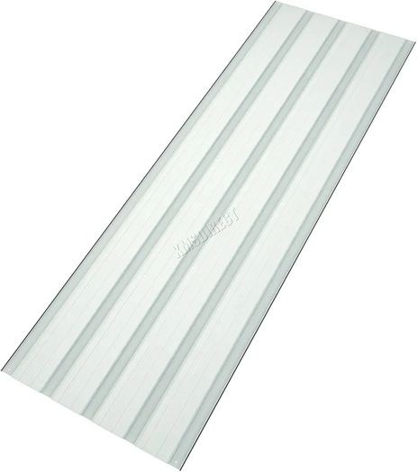 16x Roof Sheets Corrugated Garage Shed Side Panels Metal Roofing Covers Carport Greenhouse1080X426MM RSS01 Grey