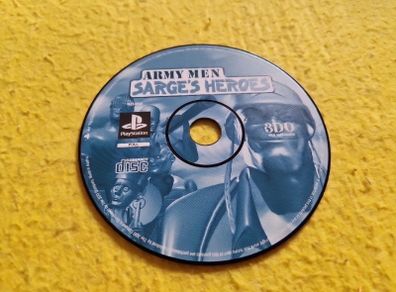 Army Men Sarge s Heroes PlayStation1 Ps1 PlayStation2 Ps2 games Original