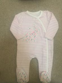 BNNT - cute fleece all in one - size - 0-3mths