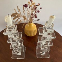 Galway crystal candleholders