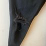 Hollister black ripped jeans (W30) Image 3