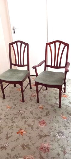 Dining room table and chairs