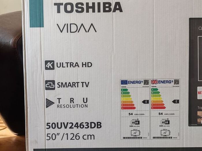 Toshiba 50 Inch 4K Ultra HD TV & LG Soundbar