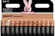 Duracell AA Batteries 12 Pack