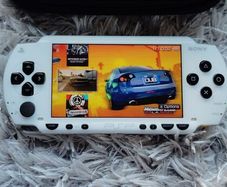 Psp 1003 Modded White 64gb Original Battery Original charger