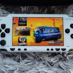 Psp 1003 Modded White 64gb Original Battery Original charger