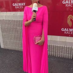 Solace London cape dress